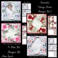 Romantic Vintage Roses Bumper Kit 2