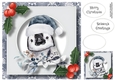 Cute Baby Penguin Christmas 8x8