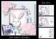 White Rabbit & Butterflies