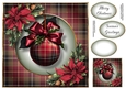The Tartan Bauble 8x8