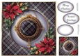 The Tartan Christmas Ornament 8x8