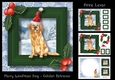 Merry Woofmas Dog - Golden Retriever