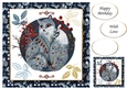 Gorgeous Woodlands Folk Art - Fox 8x8