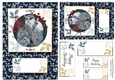 Woodlands Folk Art A5 & A6 QUICK TOPPERS - Fox