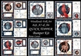 Woodlands Folk Art  8x8, A5 & A6 QUICK TOPPER Bumper Kit