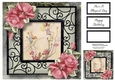 Beautiful Vintage Fairy & Roses 4 8x8