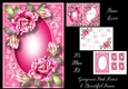 Gorgeous Pink Roses & Beautiful Frame