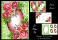 Gorgeous Red Camellia & Beautiful Frame