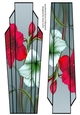 Lge DL Art Deco Floral Topper 1