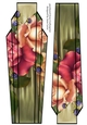 Lge DL Art Deco Floral Topper 3