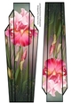 Lge DL Art Deco Floral Topper 5