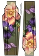 Lge DL Art Deco Floral Topper 15