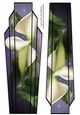 Lge DL Art Deco Floral Topper 16