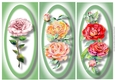Simple Floral DL Trio Quick Toppers Sheet 3