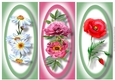 Simple Floral DL Trio Quick Toppers Sheet 5