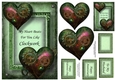 Male Valentine - My Heart Beats Like Clockwork A5