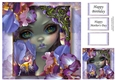 The Language Of Flowers - Iris - JBG 8x8