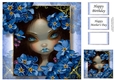 The Language Of Flowers - Forget-Me-Nots - JBG 8x8