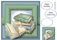 To A Book Lover 2 - No Flowers 8x8