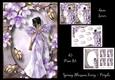 Spring Blossom Fairy - Purple