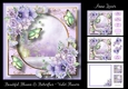 Beautiful Blooms & Butterflies - Violet Flowers