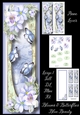 Blooms & Butterflies - Blue Beauty