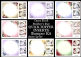 Open Book Mothers Day QUICK TOPPER INSERTS Bumper Kit
