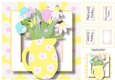 Yellow Jug Of Spring Flowers, Birthday, Mothers Day, Easter