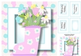 Pink Welly Boot Of Spring Flowers, Birthday, Mothers Day, Easter