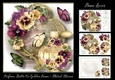Perfume Bottle On Golden Frame - Muted Blooms