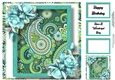 Pretty Paisley 3 8x8