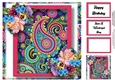 Pretty Paisley 2 8x8