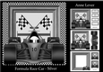 Formula Race Car - Silver