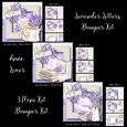 Lavender Letters Bumper Kit