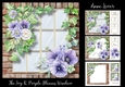 The Ivy & Purple Blooms Window
