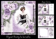 Elegant beauty In Lavender