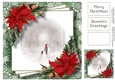 Faded Edge Christmas Scene - The Misty Walk 8x8