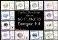 Faded Christmas Scene NO FLOWERS Bumper Kit