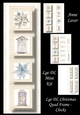 Lge DL Christmas Quad Frame - Clocks