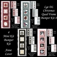 Lge DL Christmas Quad Frame Bumper Kit 4