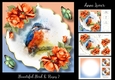 Beautiful Bird & Roses 2