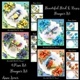 Beautiful bird & Roses Bumper Kit