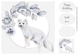 Winter Woodlands Birthday - White Fox 2