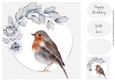 Winter Woodlands Birthday - Robin