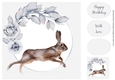 Winter Woodlands Birthday - Hare