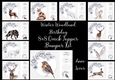 Winter Woodlands Birthday Bumper Kit