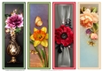 Beautiful Floral Bookmarks Sheet 3