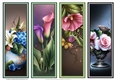 Beautiful Floral Bookmarks Sheet 9