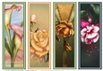 Gorgeous Floral Bookmarks Sheet 6