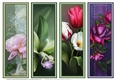 Gorgeous Floral Bookmarks Sheet 13